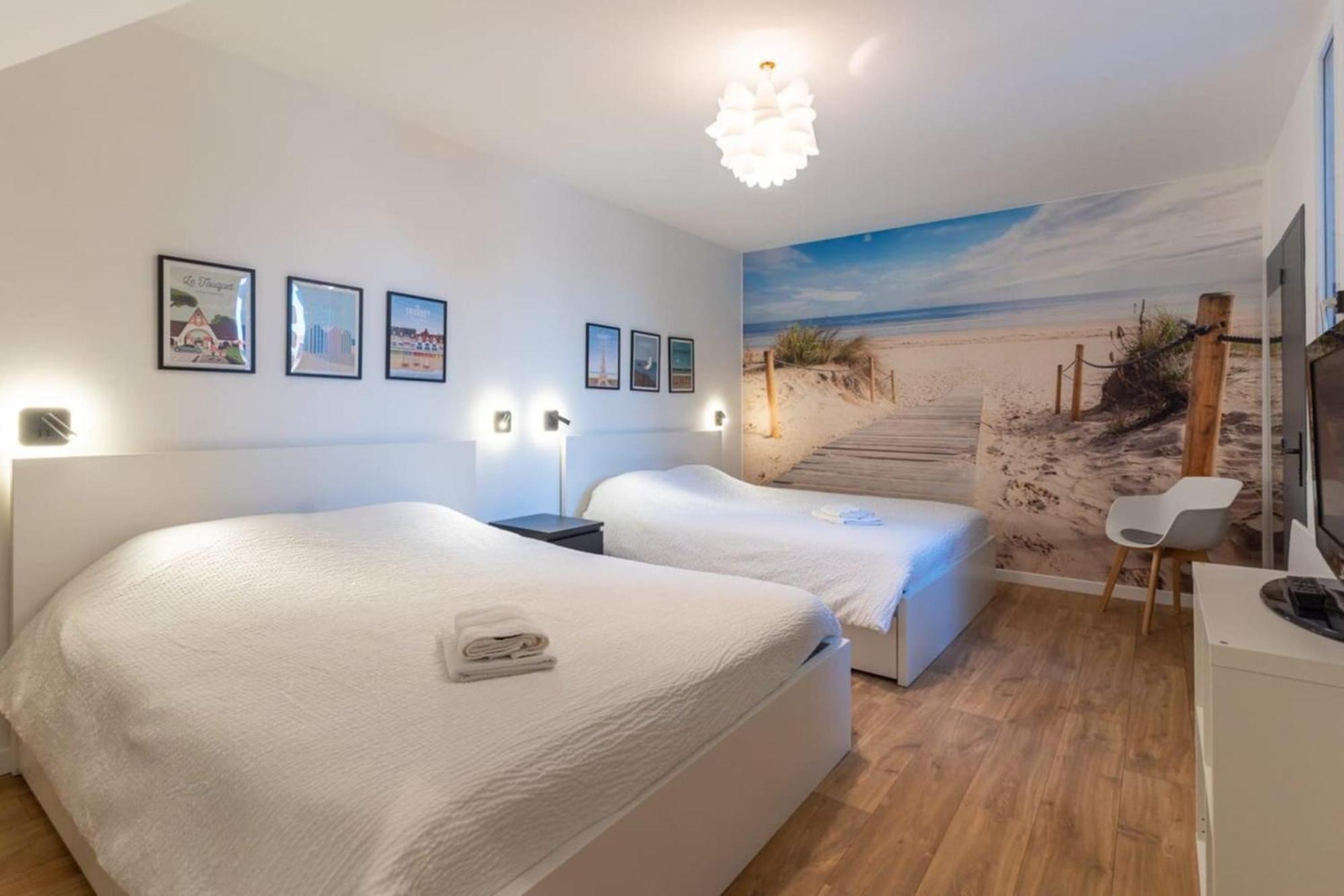 Sublime Loft For 6 People In The Heart Of The City Centre Le Touquet Kültér fotó